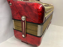 Load image into Gallery viewer, Hohner Caprani Piano Accordion LMM 41 Keys 120 Bass - Red
