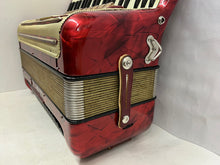 Load image into Gallery viewer, Hohner Caprani Piano Accordion LMM 41 Keys 120 Bass - Red
