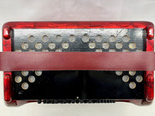 Load image into Gallery viewer, Hohner Concerto I Piano Accordion MM 26 Keys 48 Bass - Red

