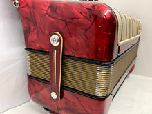 Load image into Gallery viewer, Hohner Concerto II Piano Accordion MM 34 Key 72 Bass - Red
