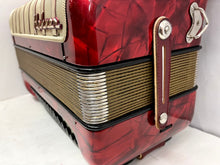 Load image into Gallery viewer, Hohner Concerto II Piano Accordion MM 34 Key 72 Bass - Red
