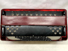 Load image into Gallery viewer, Hohner Concerto II Piano Accordion MM 34 Key 72 Bass - Red
