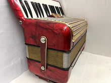 Load image into Gallery viewer, Hohner Concerto II Piano Accordion MM 34 Key 72 Bass - Red
