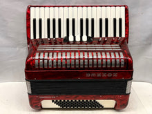 Load image into Gallery viewer, Hohner Concerto II N Piano Accordion MM 34 Key 72 Bass - Red
