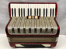 Load image into Gallery viewer, Hohner Concerto II Piano Accordion MM 34 Key 72 Bass - Red
