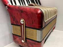 Load image into Gallery viewer, Hohner Concerto II Piano Accordion MM 34 Key 72 Bass - Red
