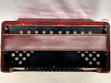 Load image into Gallery viewer, Hohner Concerto II Piano Accordion MM 34 Key 72 Bass - Red
