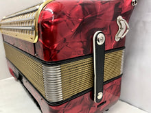 Load image into Gallery viewer, Hohner Concerto III Piano Accordion LMM 34 Keys 72 Bass - Red

