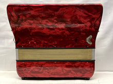 Load image into Gallery viewer, Hohner Concerto III Piano Accordion LMM 34 Keys 72 Bass - Red
