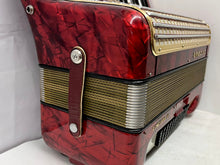 Load image into Gallery viewer, Hohner Concerto III Piano Accordion LMM 34 Keys 72 Bass - Red
