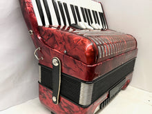 Load image into Gallery viewer, Hohner Concerto III N 72 Piano Accordion LMM 34 Keys 72 Bass - Red
