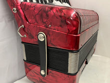 Load image into Gallery viewer, Hohner Concerto III S 72 Piano Accordion LMM 34 Keys 72 Bass - Red
