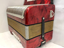 Load image into Gallery viewer, Hohner Corona II Diatonic Button Accordion ADG MM 3 Row 12 Bass - Red
