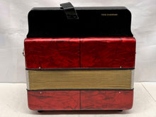 Load image into Gallery viewer, Hohner Corona II Diatonic Button Accordion ADG MM 3 Row 12 Bass - Red
