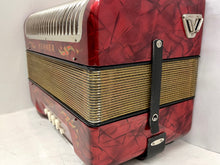 Load image into Gallery viewer, Hohner Corso Diatonic Button Accordion CF MMM 2 Row 8 Bass - Red
