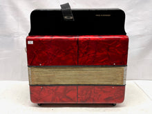 Load image into Gallery viewer, Hohner Corso Diatonic Button Accordion CF MMM 2 Row 8 Bass - Red
