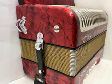 Load image into Gallery viewer, Hohner Corso Diatonic Button Accordion GC MMM 2 Row 8 Bass - Red
