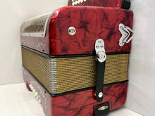 Load image into Gallery viewer, Hohner Corso Diatonic Button Accordion GC MMM 2 Row 8 Bass - Red
