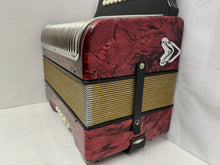 Load image into Gallery viewer, Hohner Corso Diatonic Button Accordion GC MMM 2 Row 8 Bass - Red
