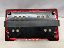 Load image into Gallery viewer, Hohner Corso Diatonic Button Accordion GC MMM 2 Row 8 Bass - Red
