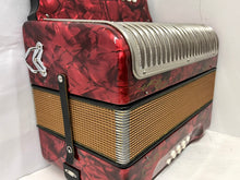 Load image into Gallery viewer, Hohner Corso Diatonic Button Accordion GC MMM 2 Row 8 Bass - Red
