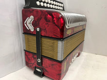Load image into Gallery viewer, Hohner Erica Diatonic Button Accordion AD 2 Row 8 Bass - Demo
