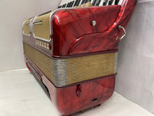 Load image into Gallery viewer, Hohner Favorit IVP Piano Accordion LMMH 41 Keys 120 Bass - Red
