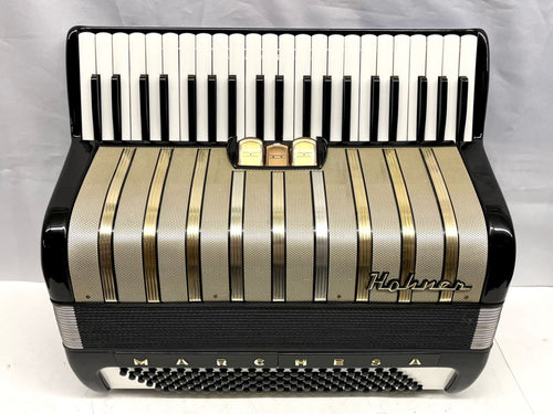 Hohner Marchesa Piano Accordion MM 41 Keys 120 Bass - Black