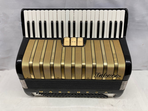Hohner Marchesa Piano Accordion MM 41 Keys 120 Bass - Black