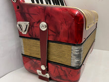 Load image into Gallery viewer, Hohner Student II N Piano Accordion MM 26 Keys 12 Bass - Red

