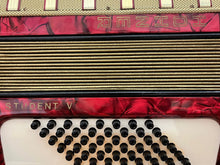 Load image into Gallery viewer, Hohner Student V Piano Accordion MM 26 Keys 48 Bass - Red

