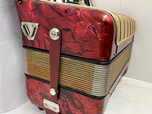 Load image into Gallery viewer, Hohner Student V Piano Accordion MM 26 Keys 48 Bass - Red
