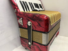 Load image into Gallery viewer, Hohner Student V Piano Accordion MM 26 Keys 48 Bass - Red and Gold
