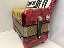 Load image into Gallery viewer, Hohner Student V Piano Accordion MM 26 Keys 48 Bass - Red and Gold
