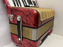 Load image into Gallery viewer, Hohner Student V Piano Accordion MM 26 Keys 48 Bass - Red
