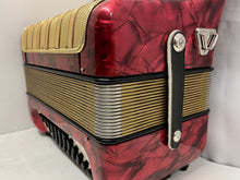 Load image into Gallery viewer, Hohner Student V Piano Accordion MM 26 Keys 48 Bass - Red
