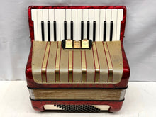 Load image into Gallery viewer, Hohner Student V Piano Accordion MM 26 Keys 48 Bass - Red
