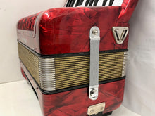 Load image into Gallery viewer, Hohner Student VM Piano Accordion MM 26 Key 48 Bass - Red
