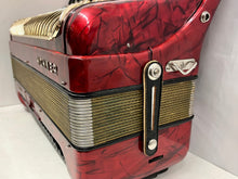 Load image into Gallery viewer, Hohner Verdi V Piano Accordion LMMM 41 Keys 120 Bass - Red
