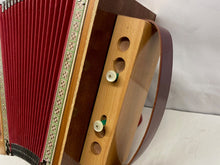 Load image into Gallery viewer, Paolo Soprano Organetto 2 Bass Key of B (Si) - Wood
