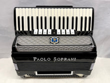 Load image into Gallery viewer, Paolo Soprani 360M Piano Accordion LMH 41 Key 120 Bass - Black
