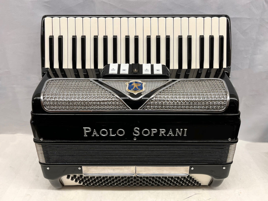 Paolo Soprani Piano Accordion LM 41 Keys 120 Bass - Black