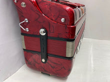 Load image into Gallery viewer, Paolo Soprani Piano Accordion LMM 37 Key 80 Bass - Red
