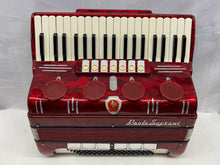 Load image into Gallery viewer, Paolo Soprani Piano Accordion LMM 37 Key 80 Bass - Red
