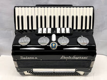 Load image into Gallery viewer, Paolo Soprani Madame III Piano Accordion LMM 41 Keys 120 Bass - Black
