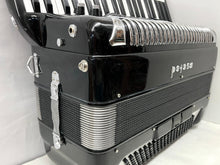 Load image into Gallery viewer, Petosa SM200E Piano Accordion LMM 41 Key 120 Bass + Microphone - Black

