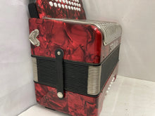 Load image into Gallery viewer, Sonata Diatonic Button Accordion GCF MM 3 Row 12 Bass - Red
