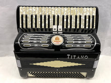 Load image into Gallery viewer, Titano Dandy Piano Accordion LM 41 Key 120 Bass - Black
