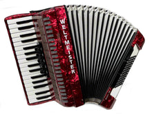 Load image into Gallery viewer, Weltmeister Achat 72 Bass Piano Accordion - Red
