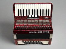 Load image into Gallery viewer, Weltmeister Rubin Piano Accordion MM 30 Key 60 Bass - Red
